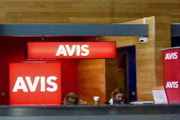 Avis Car Hire Desk Cork Airport