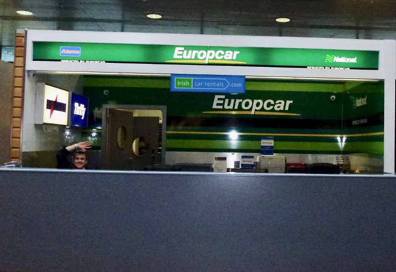 europcar Car Hire Desk Shannon Airport