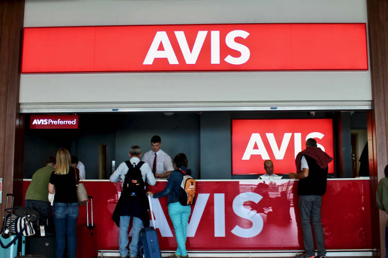 Avis Desk Dublin Terminal 2