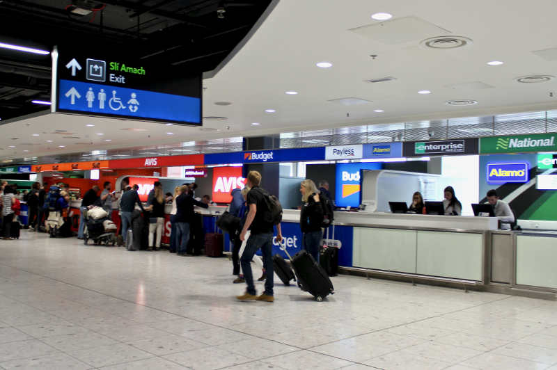 Car Hire Centre at Dublin Airport Terminal 1
