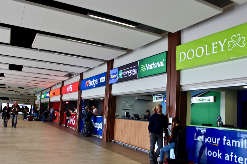 Car Hire Centre at Dublin Airport Terminal 2