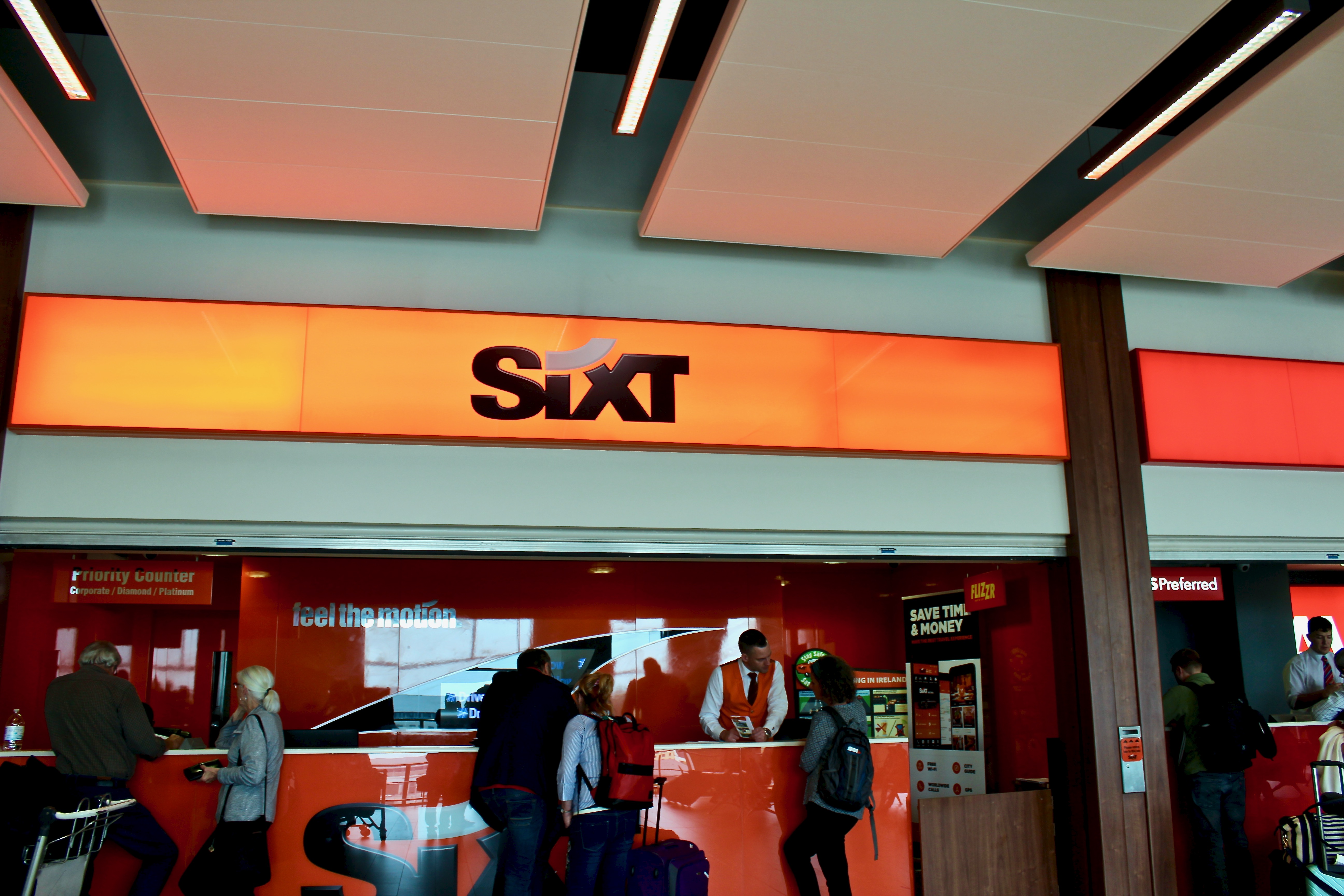 Sixt Desk Dublin Terminal 2