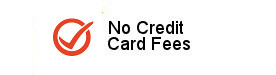 No hidden extras, such as booking fees or credit card fees. No Credit Card Fee